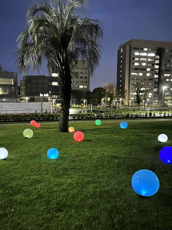 時計塔ライトアップ