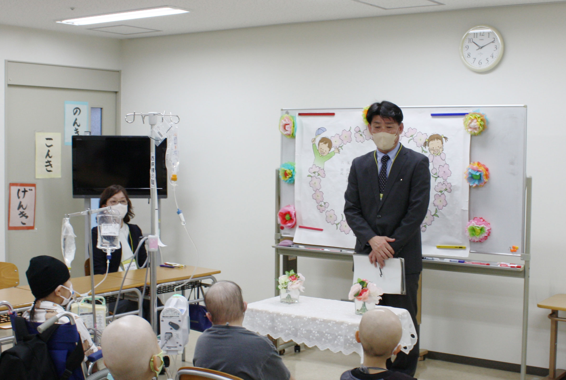 令和６年度　院内学級開級式
