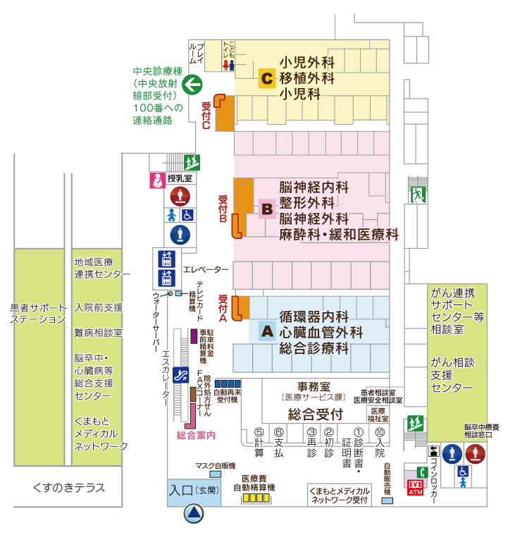 外来診療棟１階